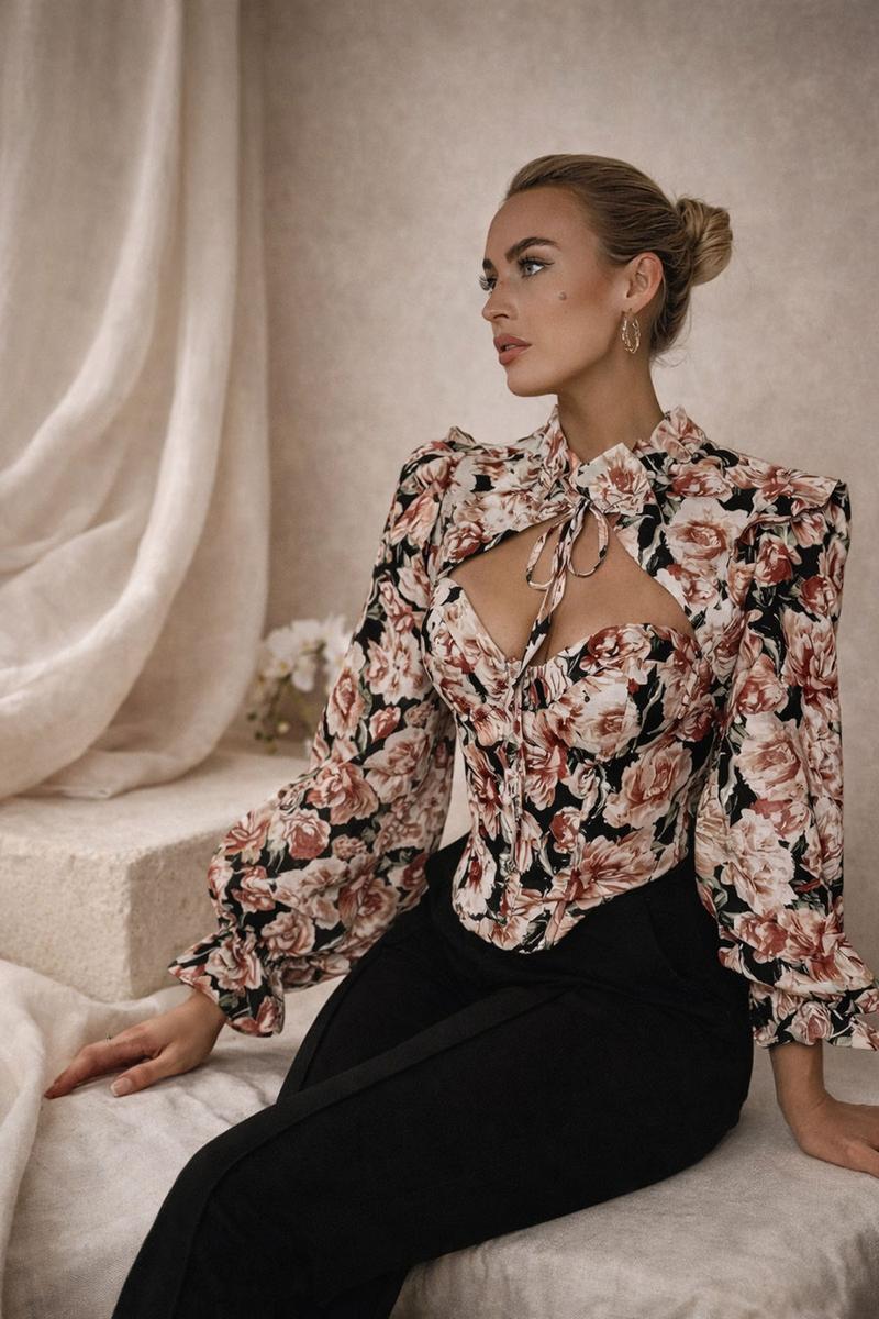 Royal Corset Top
